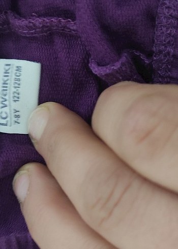 LCW kiz çocuk tayt 3 adet kadife 7/8/9/10 yas - Görsel 4