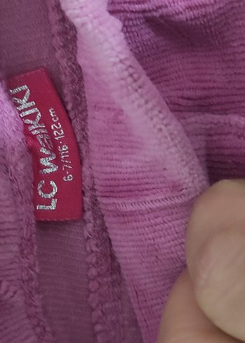 LCW kiz çocuk tayt 3 adet kadife 7/8/9/10 yas - Görsel 10