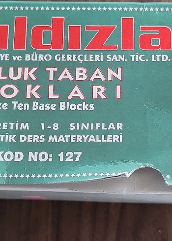 Yıldızlar önlük tabak blokları Matematik Aktivite Seti 2 tk - Görsel 5