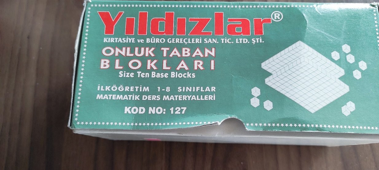 Yıldızlar önlük tabak blokları Matematik Aktivite Seti 2 tk - Görsel 5