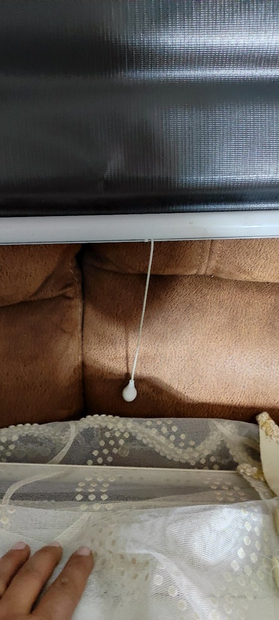 Siyah stor perde sıfır ürün - Görsel 2