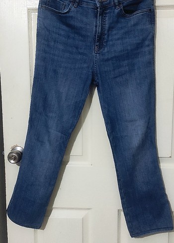 Erkek Lacivert Normal Kesim Kot Pantolon - Görsel 2