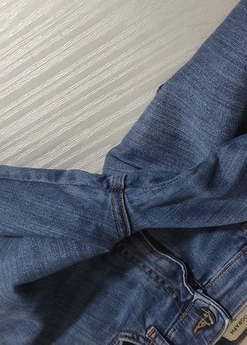 Erkek Lacivert Normal Kesim Kot Pantolon - Görsel 11