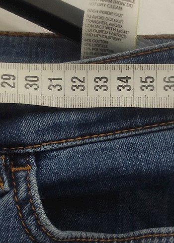 Erkek Lacivert Normal Kesim Kot Pantolon - Görsel 6