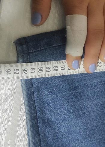 Erkek Lacivert Normal Kesim Kot Pantolon - Görsel 9