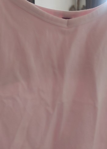 46 Beden pembe Renk Pembe Kadın Midi Askılı Bluz