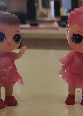 Beden Renk Lol Pembe Elbiseli Bebek
