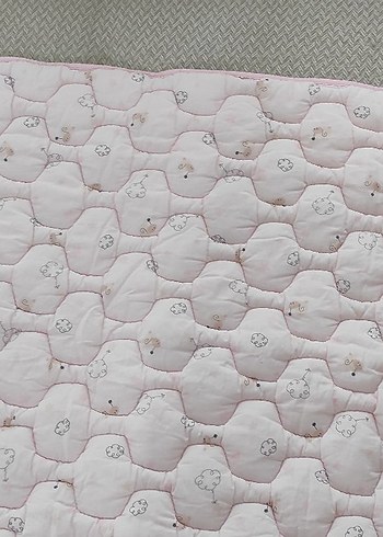 TAÇ Nakışlı Pamuk KİZ Bebek Uyku Seti 6 parca - Görsel 7