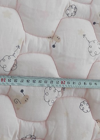 TAÇ Nakışlı Pamuk KİZ Bebek Uyku Seti 6 parca - Görsel 3