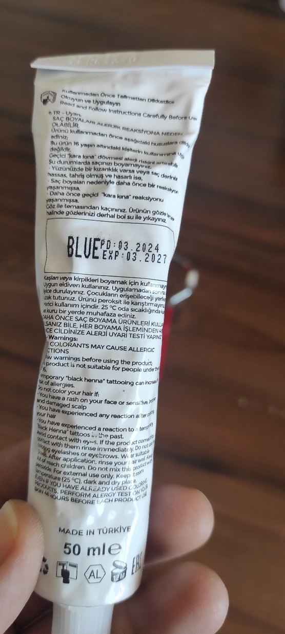 Color REBEL YARİ KALİCİ SAC BOYASİ - Görsel 3