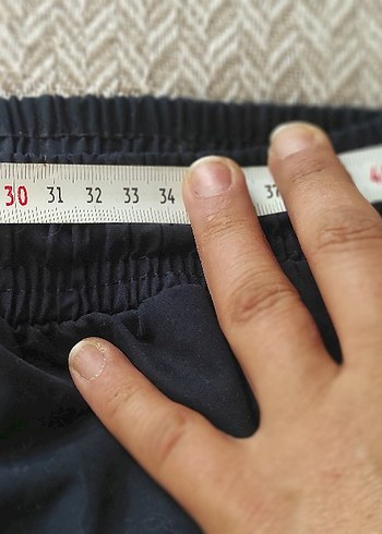 Lacivert Erkek Rahat Kesim mayo şort - Görsel 7