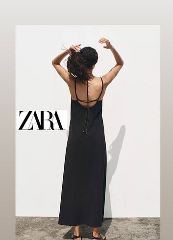 Zara Zara model askılı elbise
