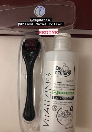 Şampuan ve derma roller