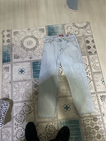 MAVİ RENK BAGGY PANTOLON