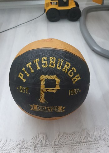 Pittsburgh Baskılı Siyah Basketbol Topu