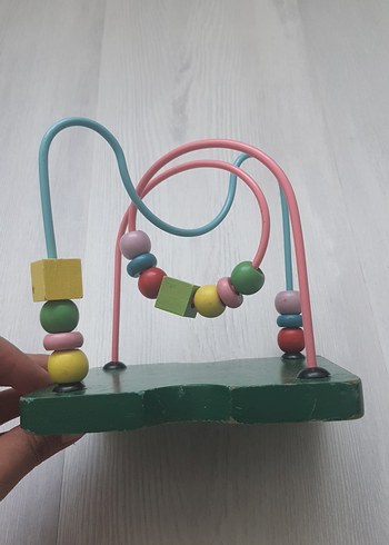 Beden Çok Renkli Ahşap Eğitici Oyuncak