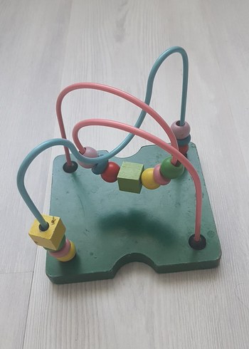 Çok Renkli Ahşap Eğitici Oyuncak