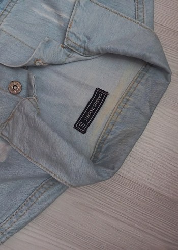 Diğer CAMPUS WOMAN Düğmeli Mavi Denim Kadın Ceket