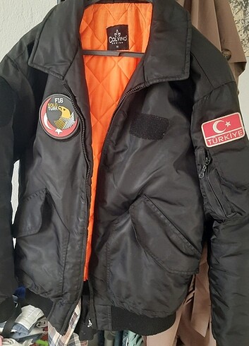 Pilot bomber ceket