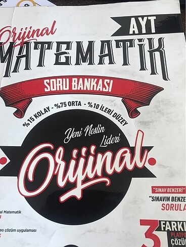 orijinal ayt matematik soru bankası