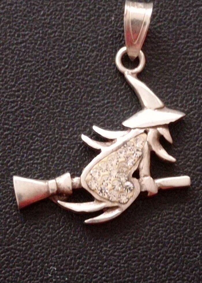 925 ayar gümüş kolye ucu - Görsel 2