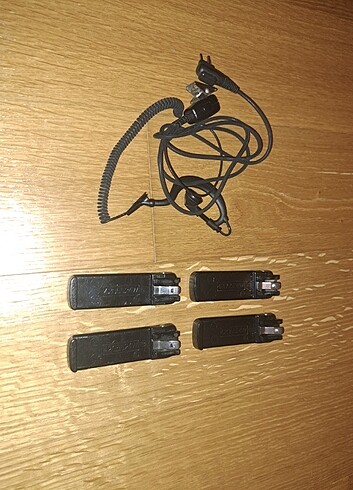 Motorola Telsiz kulaklığı ve kancaları