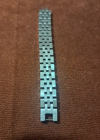 Sarı ve Gümüş Metal Vintage Saat Kayışı - Görsel 2