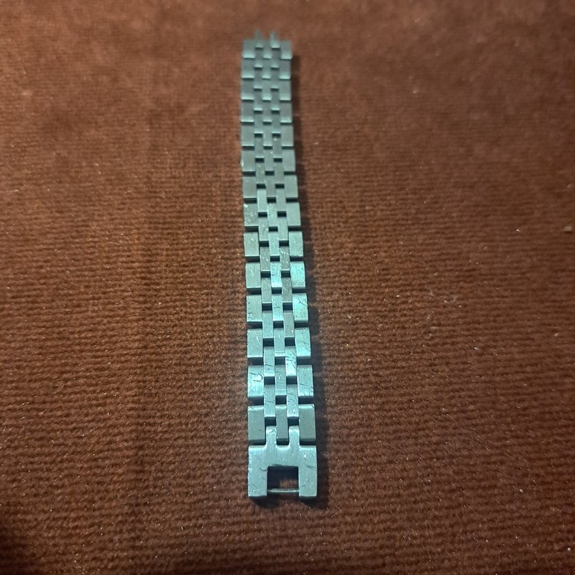 Sarı ve Gümüş Metal Vintage Saat Kayışı - Görsel 2