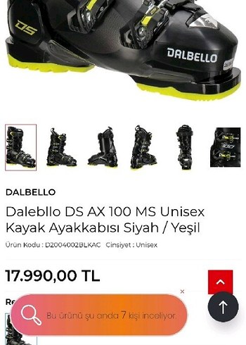 Dalebllo DS AX 100 MS - Unisex 26 26.5 - Görsel 8