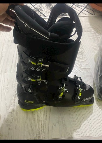 26.5 41.5 Dalbello DS AX 100 MS Unisex Kayak Botu Siyah Yeşil - Görsel 4