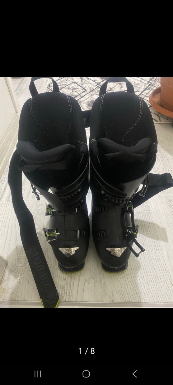 26.5 41.5 Dalbello DS AX 100 MS Unisex Kayak Botu Siyah Yeşil - Görsel 2