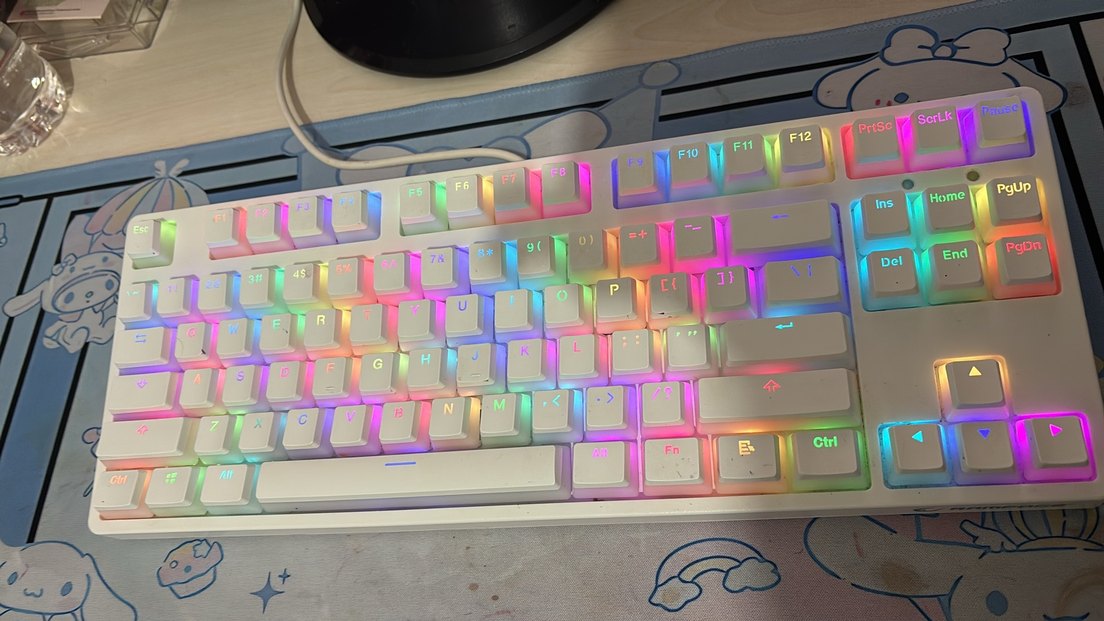 Rampage Red switch RGB oyuncu klavyesi - Görsel 4