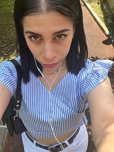 Crop gömlek