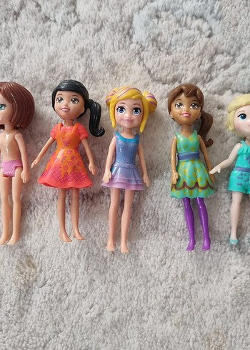 Polly Pocket bebekler 5 tane fiyatıdır