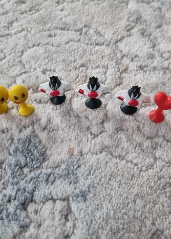 looney Tunes vantuzlu 8 adet figür