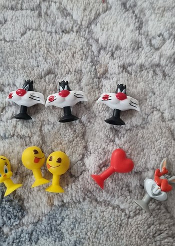  Beden looney Tunes vantuzlu 8 adet figür