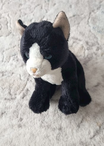 Siyah Peluş Oyuncak Kedi