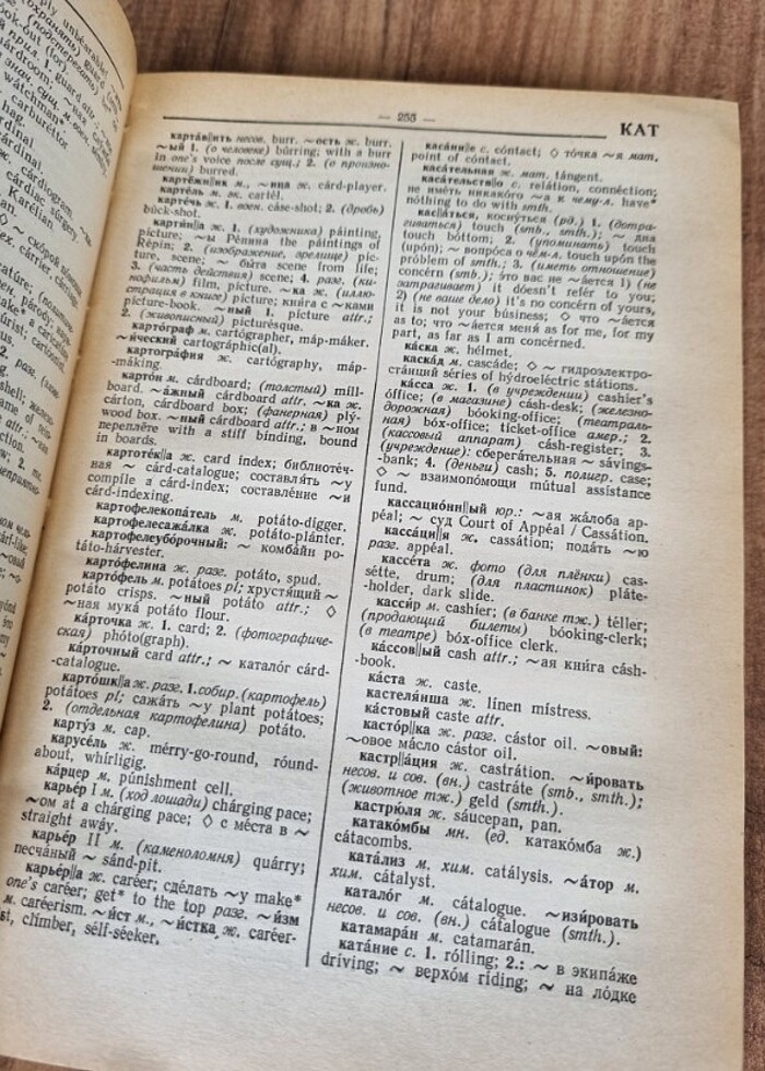 Rusça İngilizce Sözlük  - Görsel 4