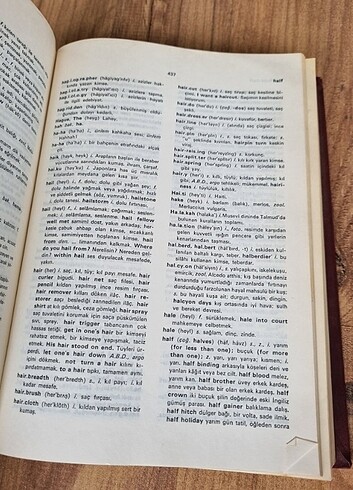 Redhouse İngilizce Türkçe Sözlük - Görsel 3