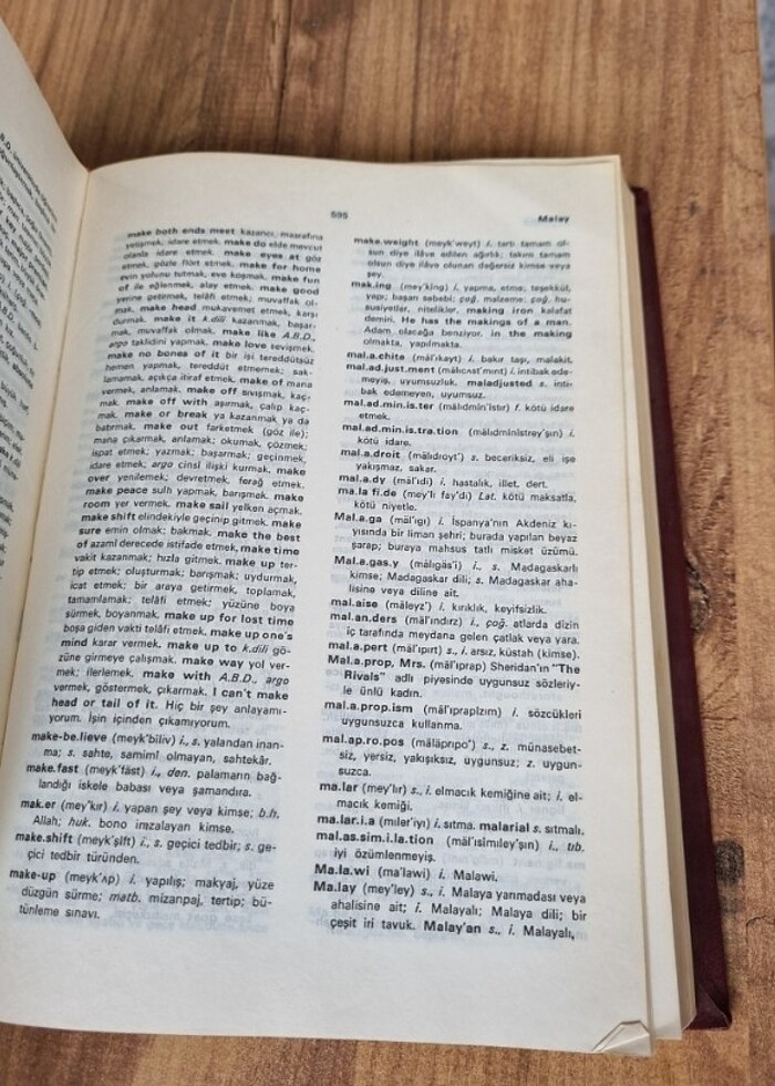 Redhouse İngilizce Türkçe Sözlük - Görsel 5