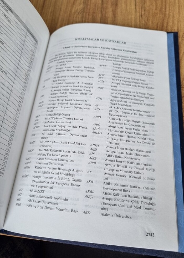 Türkçe Sözlük Türk Dil Kurumu Yayınları - Görsel 5