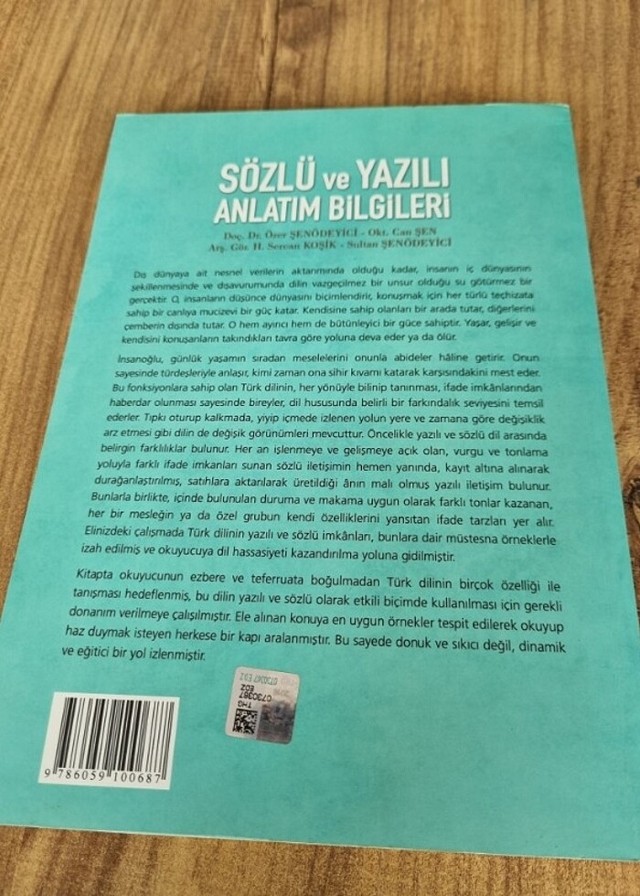 Sözlü ve Yazılı Anlatım Bilgileri Doç Dr.  - Görsel 4