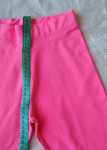 Zara marka 10 yaş Pembe Kız Çocuk Tayt - Görsel 6