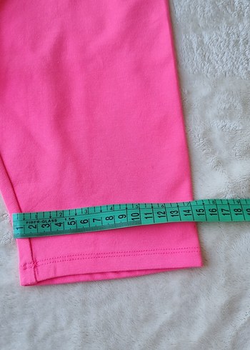 Zara marka 10 yaş Pembe Kız Çocuk Tayt - Görsel 4