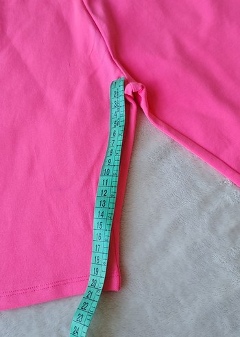 Zara marka 10 yaş Pembe Kız Çocuk Tayt - Görsel 5