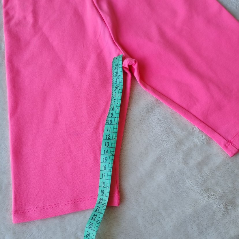 Zara marka 10 yaş Pembe Kız Çocuk Tayt - Görsel 5