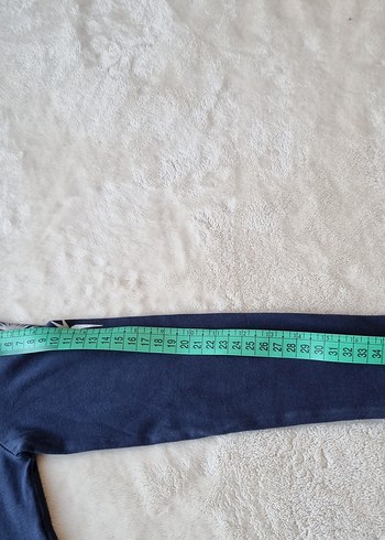 H&M Kız Çocuk Lacivert Baskılı Uzun Kollu Tişört 110_116 beden - Görsel 7