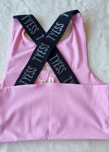 Tyess Pembe Mini Spor Büstiyer - Görsel 2