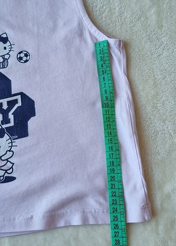 Kız Çocuk Pembe Hello Kitty Baskılı Tişört - Görsel 2