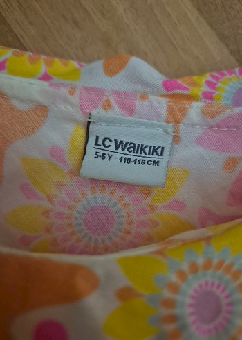 LC Waikiki LC WAIKIKI KIZ COCUK GUNLUK ELBISE 5-6 YAS